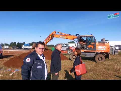 Erster Spatenstich für den neuen Notarztstandort in Schuby