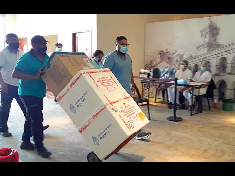 Llegó a Salta una nueva partida de la vacuna Sputnik V