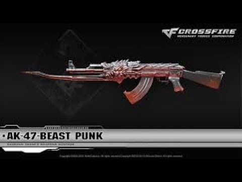 Quay Quả Cầu May Mắn Punk Collection A Trúng AK47-Inferno Punk - Crossfire VN