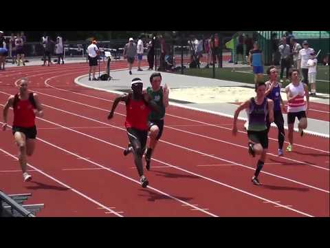 100m CAM - SERIES 1 à 7 Championnat départemental CJES  JOINVILLE - 2 juin 2018