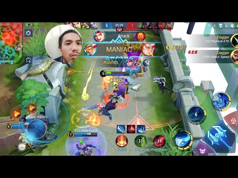 Amazing Maniac!!! BRUNO Best Build 2020| Bruno Killing Machine | MOBILE LEGENDS