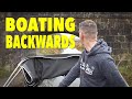 How To Drive A Narrowboat In REVERSE Canal Ride To Cheddleton Ep 135