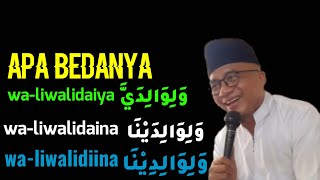 Download lagu ustadz susilo || bedanya waliwalidaiya waliwalidaina dan waliwalidaiina, kajian doa mp3