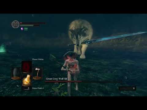 DARK SOULS™: REMASTERED Great Grey Wolf Sif MELEE No Hit SL1