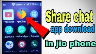 jio phone new update!! Download share chat in jio 