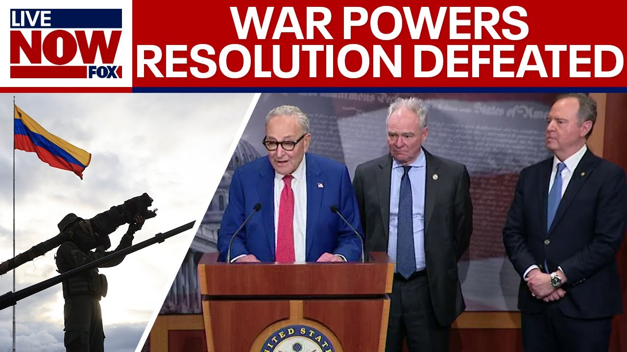 BREAKING: Dem Senators react after GOP defeats war powers resolution