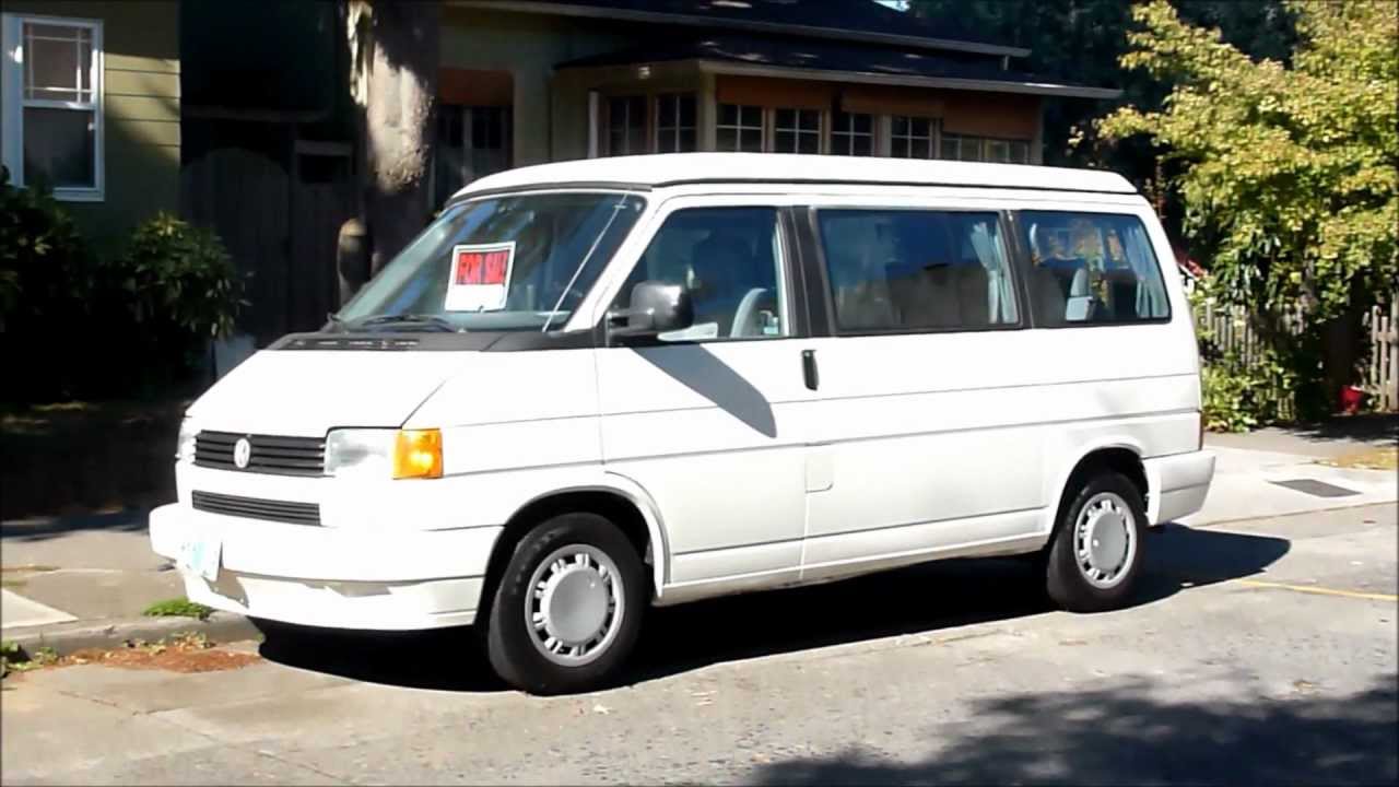 Classic 1993 VW Eurovan Westy poptop