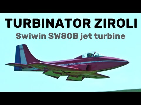 TURBINATOR ZIROLI | sport jet RC airplane | 4K | Jirice Airshow 2024
