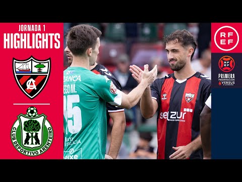 Resumen #PrimeraFederación | Arenas Club 2-1 CD Arenteiro | Jornada 1 | Temporada 2025/26