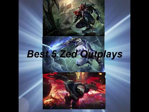Top 5 Zed Outplays (feat. Bjergsen, Faker and Febiven)