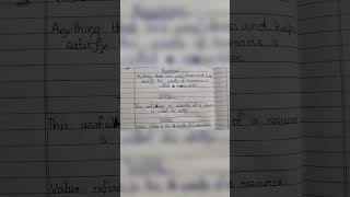 Geography what is resources,utility and value