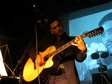 Simone H. Salvatori (Spiritual Front) - I Walk The (Dead) Line (live 21.11.09, Augsburg, Kantine)