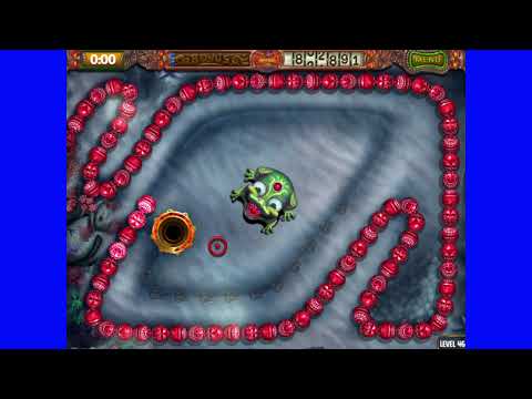 Zuma's Revenge Rejuvenated Level 46 Points 832,891 In 5 Seconds