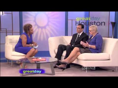 Dr  Skaribas and Patient discuss The Omega Procedure