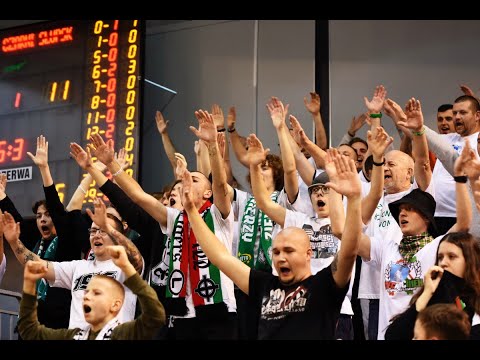 Doping kibiców na meczu Legia - Czarni