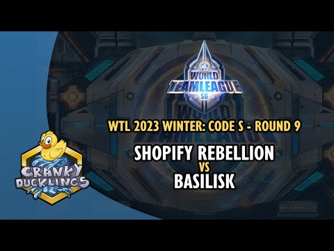 Shopify Rebellion vs BASILISK - World Team League 2023 Winter: Code S Round 9 | StarCraft 2