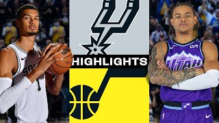 Victor Wembanyama - San Antonio Spurs - Utah Jazz