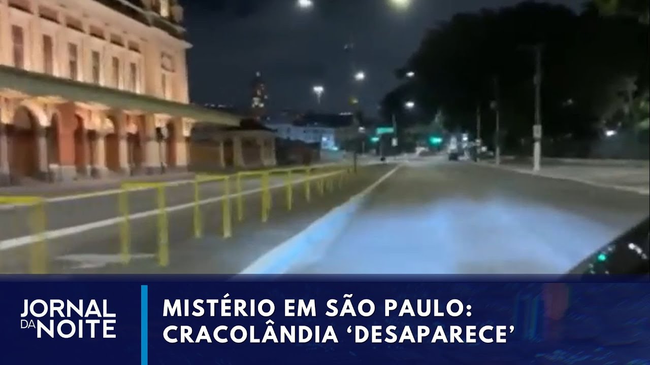 Mistério em São Paulo: cracolândia some do centro da cidade
