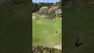 Revolution kite in UFO landing site.