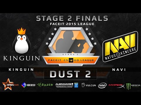 Kinguin vs NaVi - Map 1 - Dust 2 (FACEIT Stage 2 Finals)