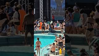 Vacation Mode!!! MSC Pool Deck Party! ! #cruise #msc #vacation @msccruisesofficial