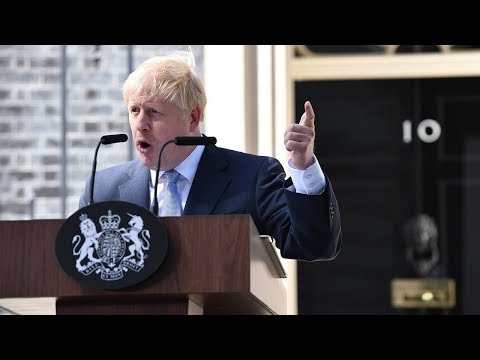 Boris Johnson's first speech as PM: 'Do not underestimate this country'