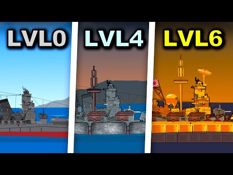 ⚓Yamato Level Up | Battleship Animation