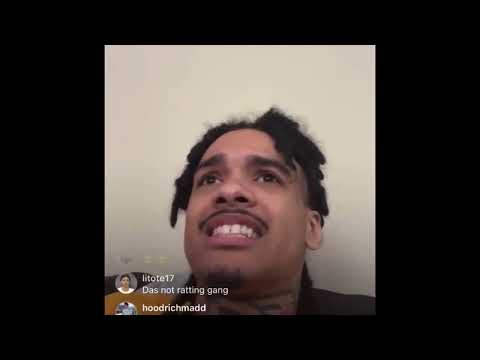 Slugga 2x makes Lonzo Da Menace join IG live to clear up snitching allegations and reveals paperwork