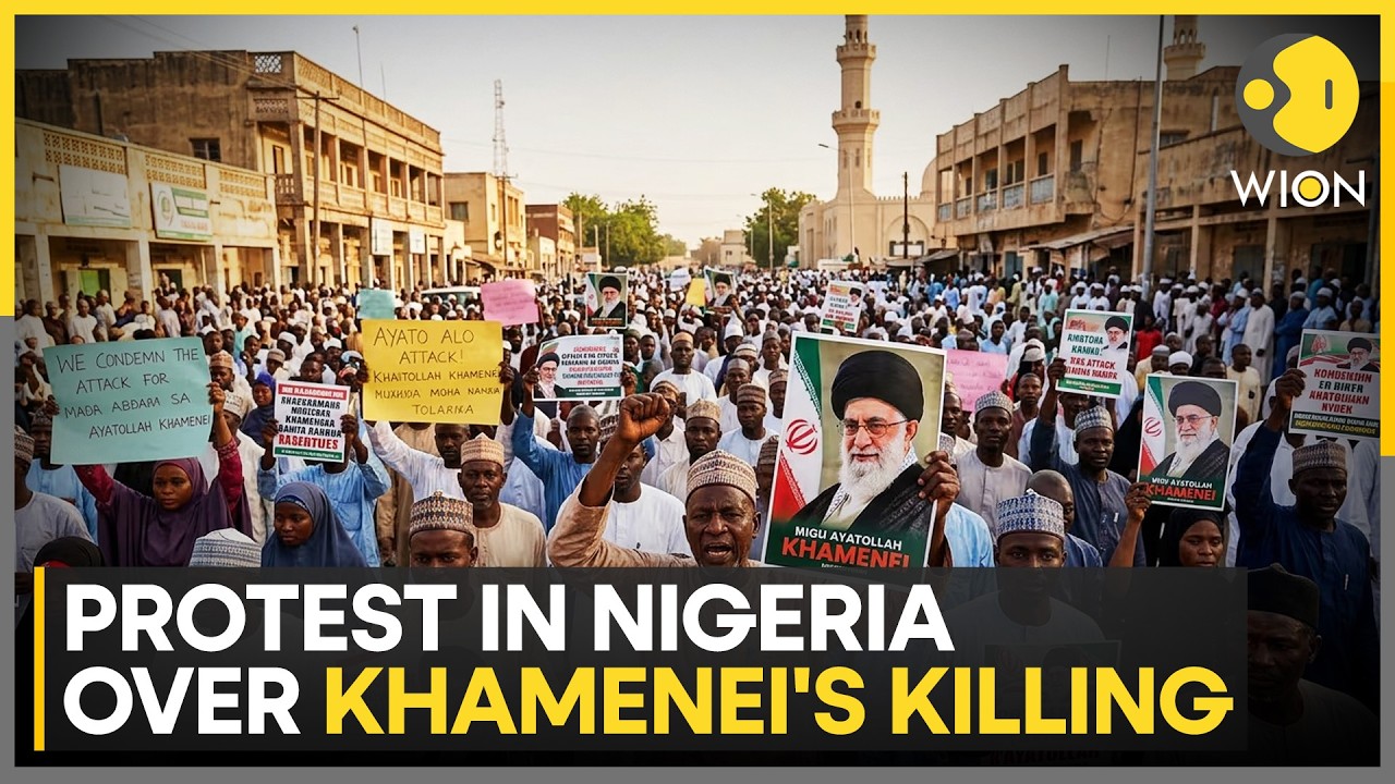 Nigeria: Shiites Protest In Kano Over Killing Of Iran's Supreme Leader | WION