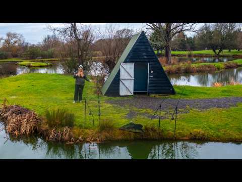 We Stayed In A £5 Fishing Hut For 24 Hours!