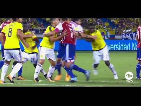 COLOMBIA 1   PARAGUAY 2    NARRACION COLOMBIANA   !!