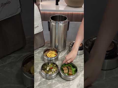 316 gin ma ki lwongo ni stainless steel insulated lunch box, ma dit, ma ki umu ki ma pe twero mol,