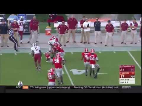 2015 USC vs Georgia - Pharoh Cooper 11 Yd Option Run