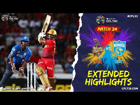 Extended Highlights | Trinbago Knight Riders vs Saint Lucia Kings | CPL 2023