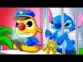 Lilo Stitch 2025 Animation Stitch Escapes From Prison Please Police Find Him Quickly