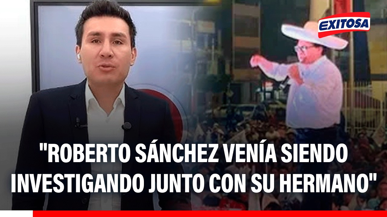🔴🔵 Luis Gutiérrez: "Roberto Sánchez venía siendo investigado junto con su hermano"