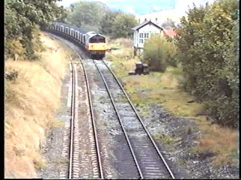 Coal workings in and out of Rugeley Power Station 58049 60004 Cannock Park