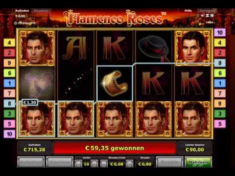 Flamenco Roses Slot (Novomatic) - Freispiele mit Wildline - Big Win (390x Bet)