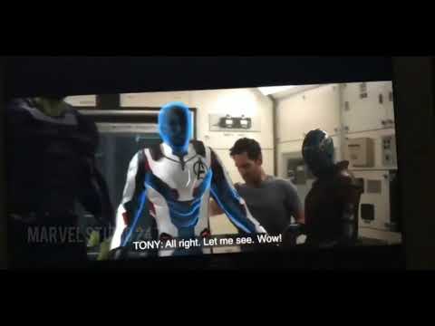 Avengers endgame●Quantum Realm suit testing scene