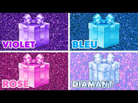 Choisis un CADEAU...! Diamant, Bleu, Rose Ou Violet 💎🎀💙💜 As-tu de la chance ? 🎁