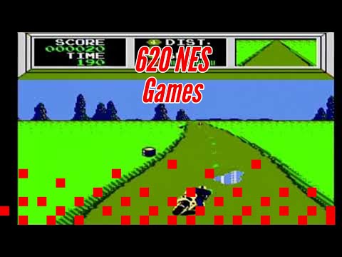 154 Mach Rider  - 620 NES Games