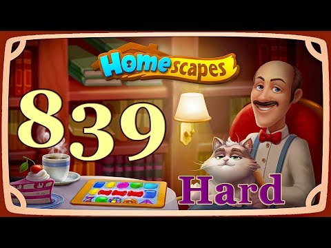HomeScapes Hard level 839