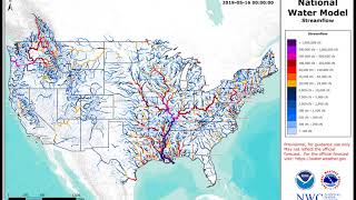 National Water Model Streamflow Analysis - May 2019