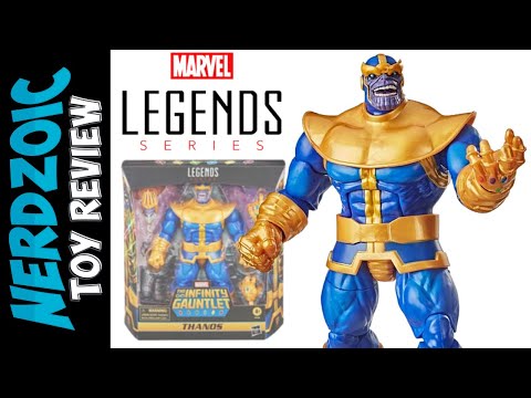 Marvel Legends Deluxe Infinity Gauntlet Thanos Review (YEP, Another Thanos...BUT, is it different?)