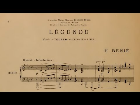 Henriette Renié - Légende d’apres Les Elfes / Letizia Lazzerini, harp