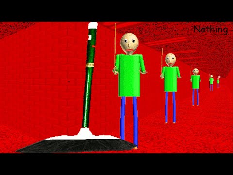 Wild Broom Ride! But Baldi is FAST