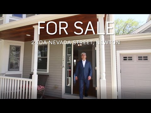Newton Townhouse For Sale - 240A Nevada Street, Newton, MA by Dwell360 Real Estate