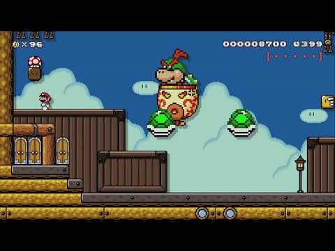 Airshipvania II: Junior's Armada by TPhalanges - Super Mario Maker 2 - No Commentary 1by