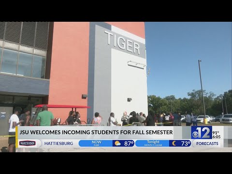 Jackson State University welcomes new students for move-in day