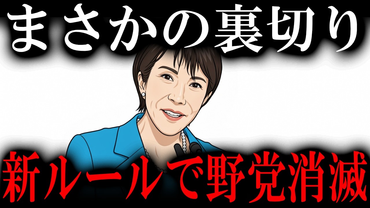 過去の自民と激変！気付かぬうちに進行する「野党潰し」の異常事態
